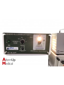 Lot of 3 Light Source Luneau, Wisap, Medizintchnik