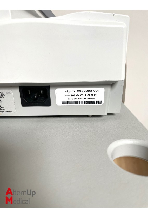 GE MAC 1600 Electrocardiograph