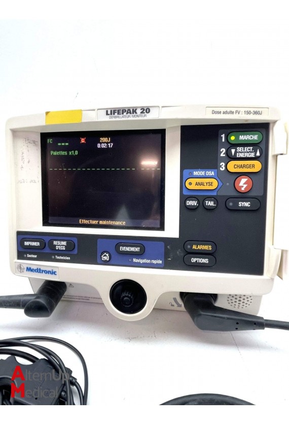 Medtronic Lifepak 20 Defibrillator