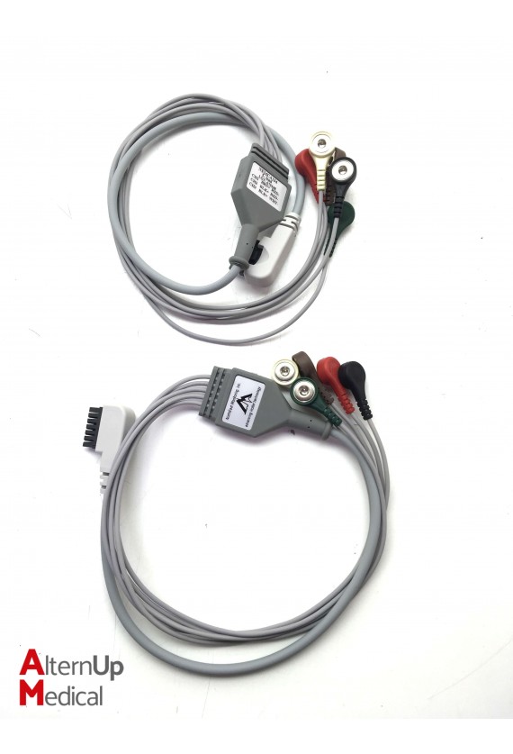 Lot de 2 Câbles ECG NorthEast Monitoring NEMCA134