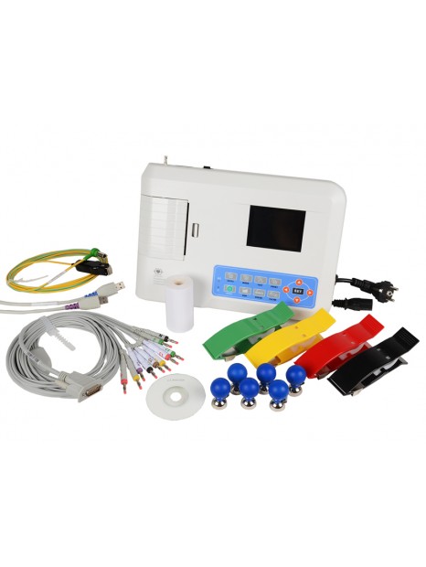 Contec 3 Channels ECG - control of up to 12 leads