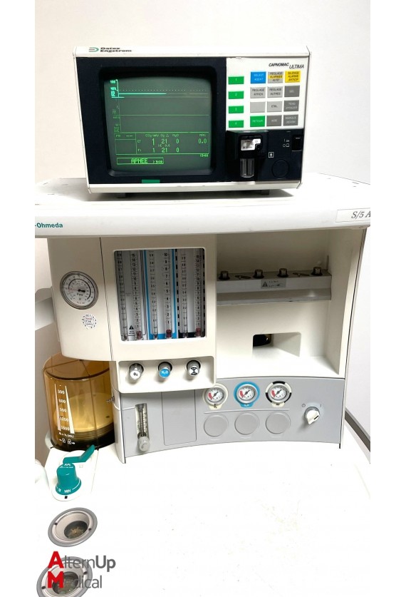 Datex Ohmeda S/5 Aespire Anesthesia Ventilator