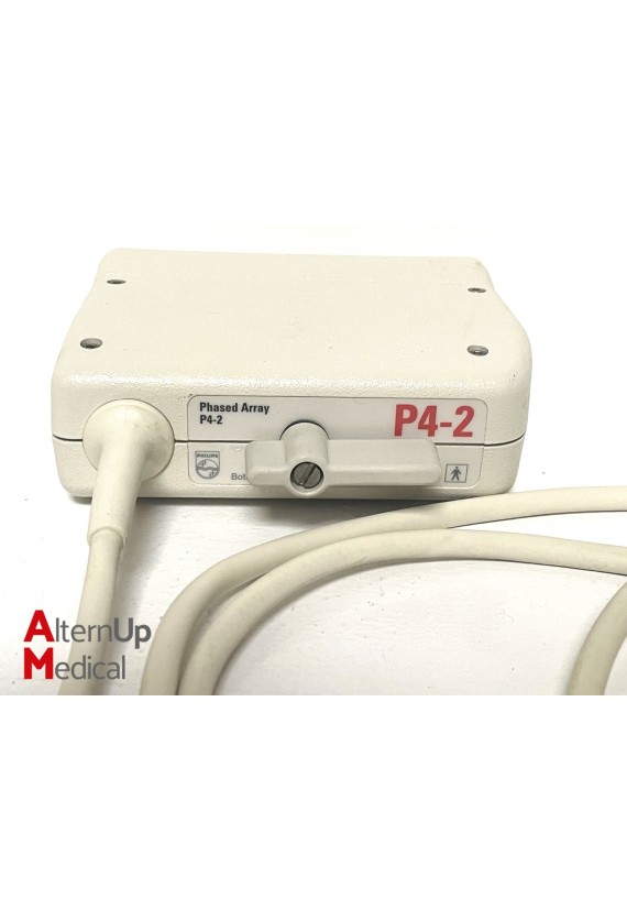 Philips P4-2 P Cardiac Phased Array Transducer Ultrasound