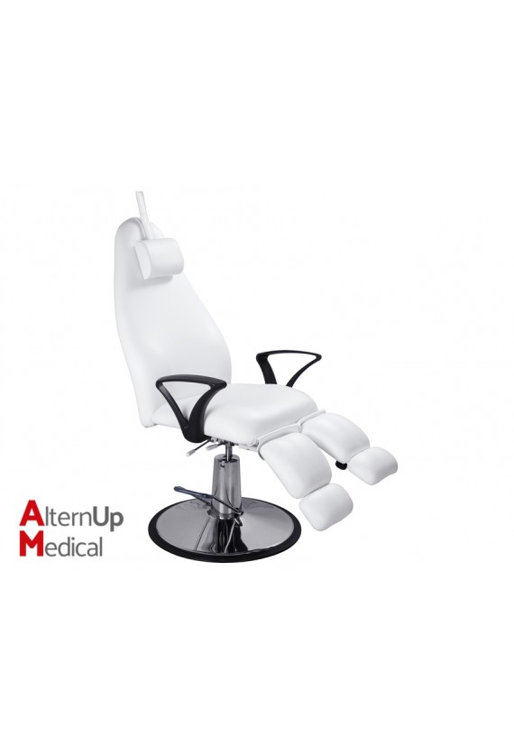 White Podology Mechanical Armchair