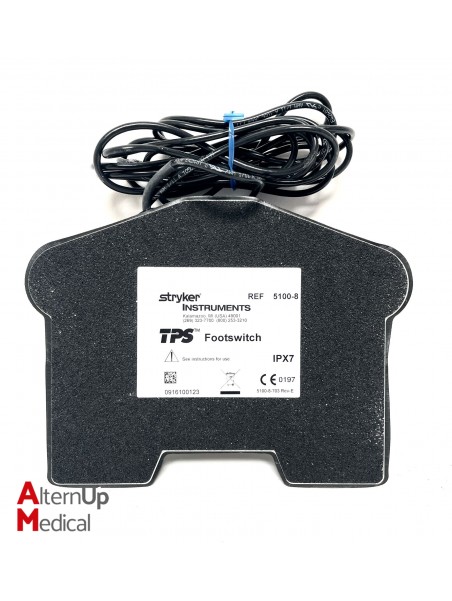 Pédale De Commande (footswitch) Pour Système D'alimentation Stryker TPS 5100-8 - Occasion Testé Et Garanti