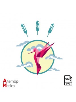 Illustration vectorielle Colibri