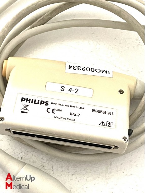Philips S4-2 Sector Array Transducer - Alternup Medical