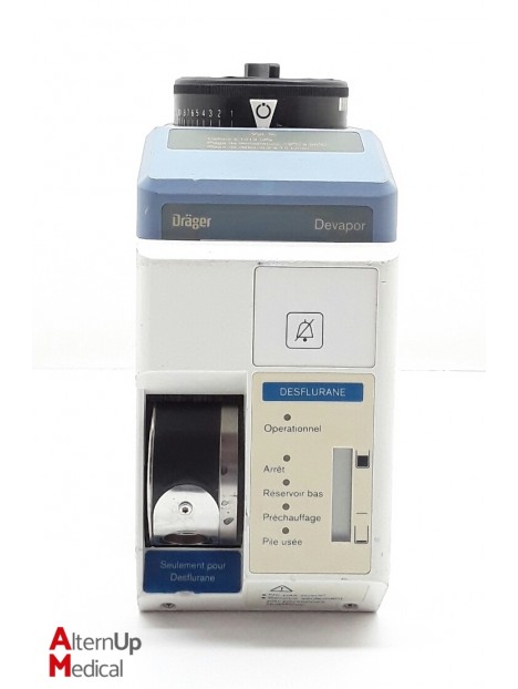 Cuve Vaporisateur Gaz Desflurane Drager M32939