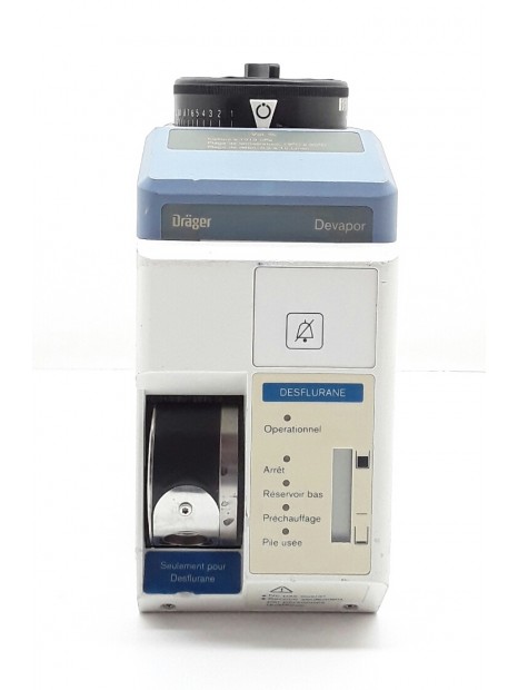Cuve Vaporisateur Gaz Desflurane Drager M32939