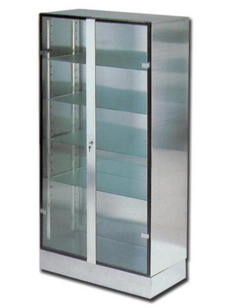 Armoire médicale de rangement en inox 