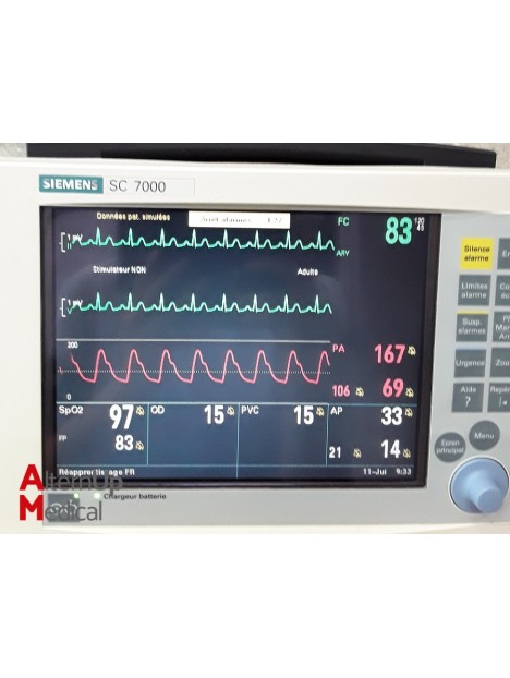 Siemens SC 7000 Vital Signs Monitor