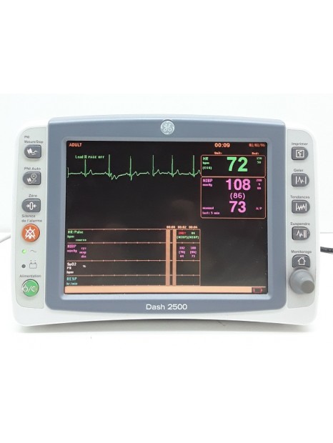GE Dash 2500 Multiparameters Monitor