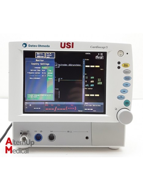 Datex Ohmeda Cardiocap 5 Multiparameters Monitor