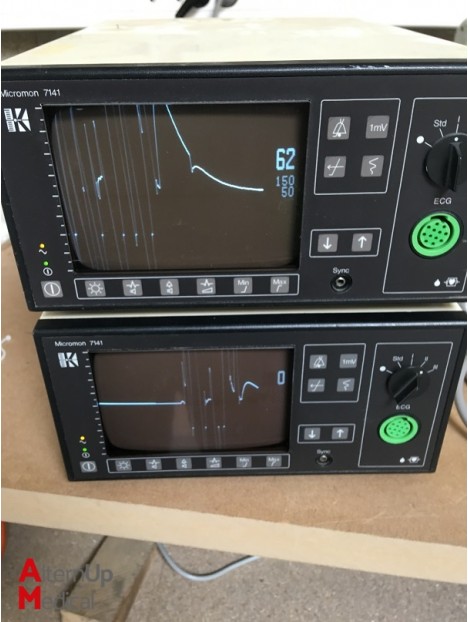 Lot de 2 Electrocardiographes Kontron Micromon 7141