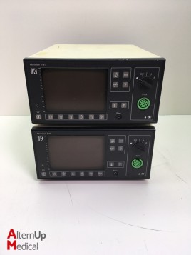 Lot of 2 Kontron Micromon 7141 Vital Signs Monitor