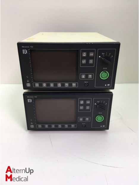 Lot de 2 Electrocardiographes Kontron Micromon 7141