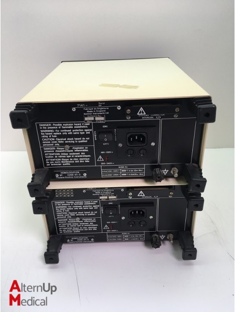 Lot of 2 Kontron Micromon 7141 Vital Signs Monitor