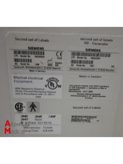 Mammographe Siemens Novation DR