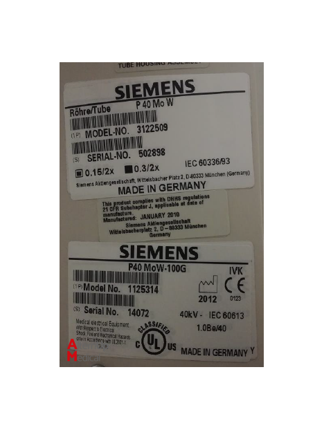 Mammographe Siemens Novation DR