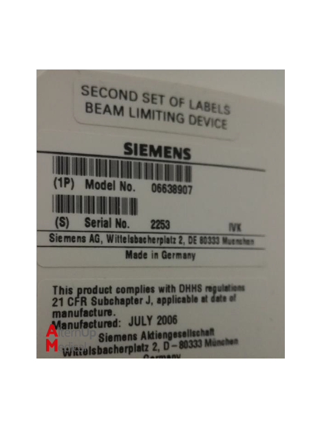 Mammographe Siemens Novation DR