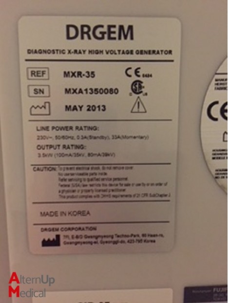 Fujifilm Amulet S Digital Mammography Unit