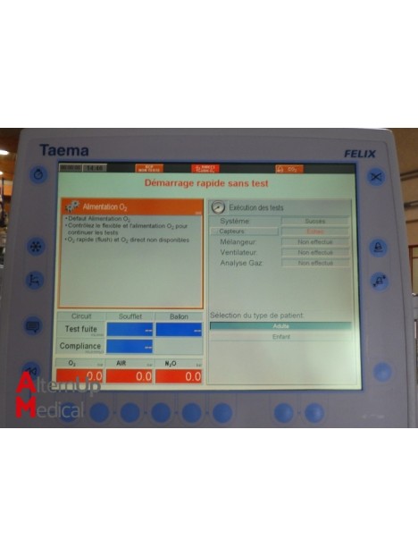 Taema Felix Anesthesia Ventilator