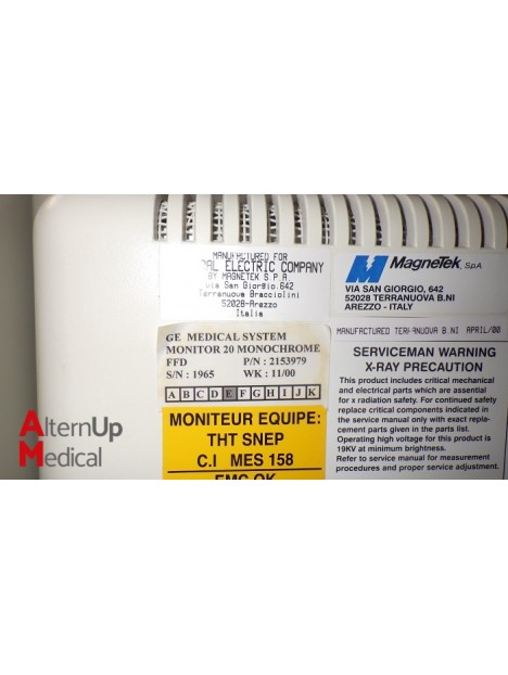 Amplificateur de Brillance GE Stenoscop II