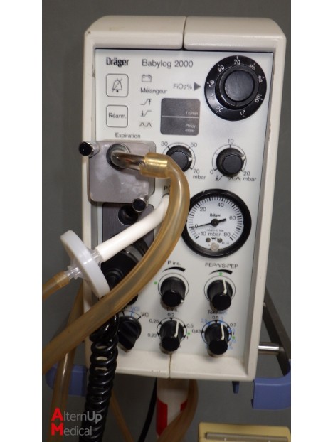 Respirateur de Néonatalogie Drager Babylog 2000 + Système Oxydig