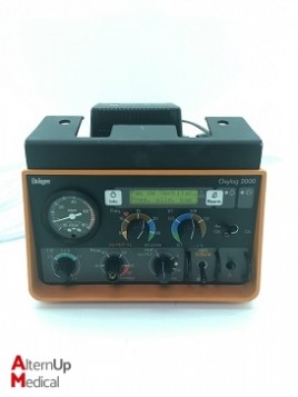 Drager Oxylog 2000 Transport Ventilator