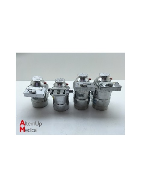 Lot of 4 Ohmeda Fluotec Halothane Vaporizers 