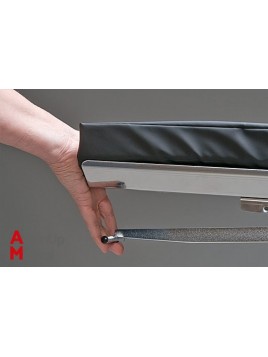 Armboard with one hand balljoint release for operating room