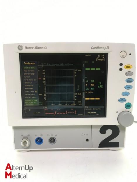 Moniteur Multiparamètres Datex Ohmeda Cardiocap 5