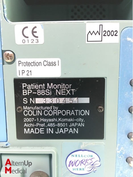 Moniteur Multiparametres Colin BP-88Si NEXT