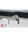 Transport handles for operating table