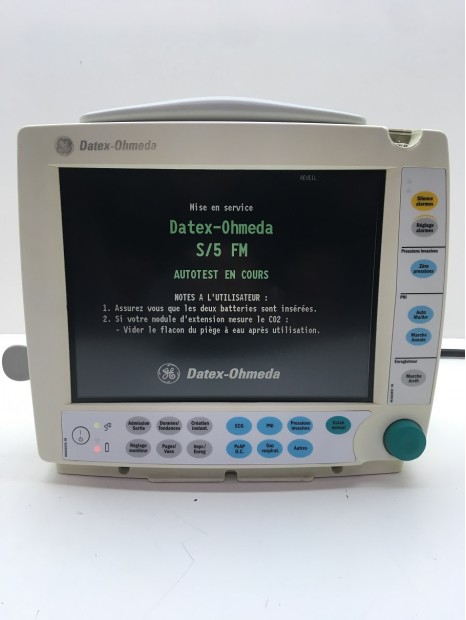 Moniteur Multiparametres Datex Ohmeda S5