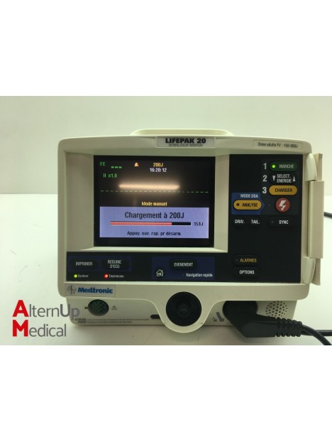 Défibrillateur Medtronic Lifepak 20