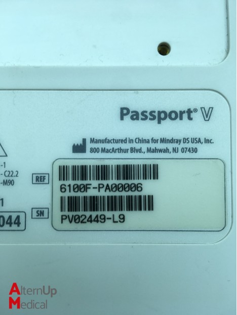 Moniteur Multiparametres Mindray Passport V