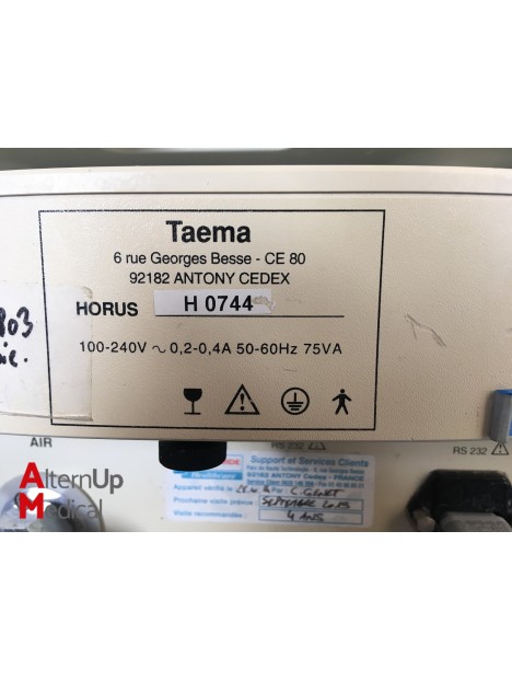 Respirateur de Réanimation Taema Horus 4