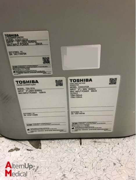 Toshiba Aquilion 64 CT Scanner