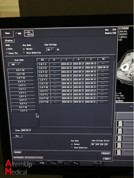 Scanner Toshiba Aquilion 64