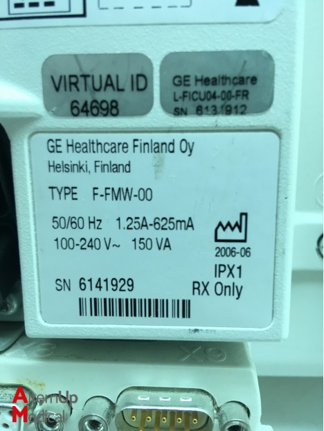Moniteur Multiparamètres Datex Ohmeda S5