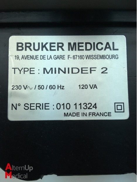 Bruker Medical Minidef 2 Transport Defibrillator