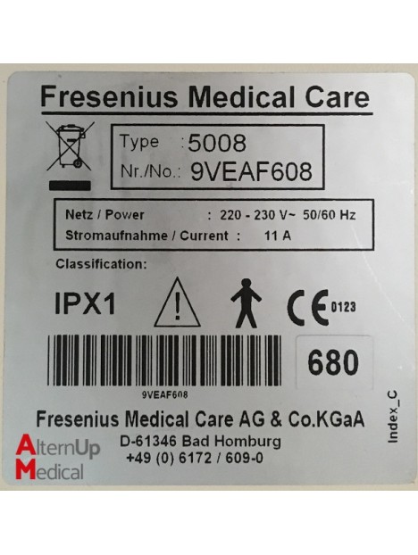 Fresenius 5008 Cordiax Dialysis Unit