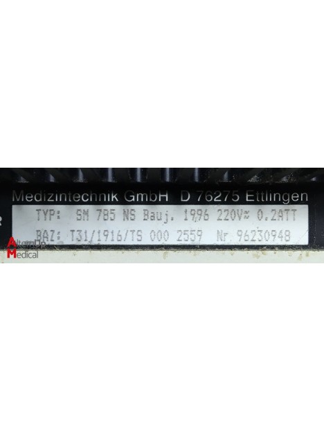 Moniteur Patient Physiogard SM 785