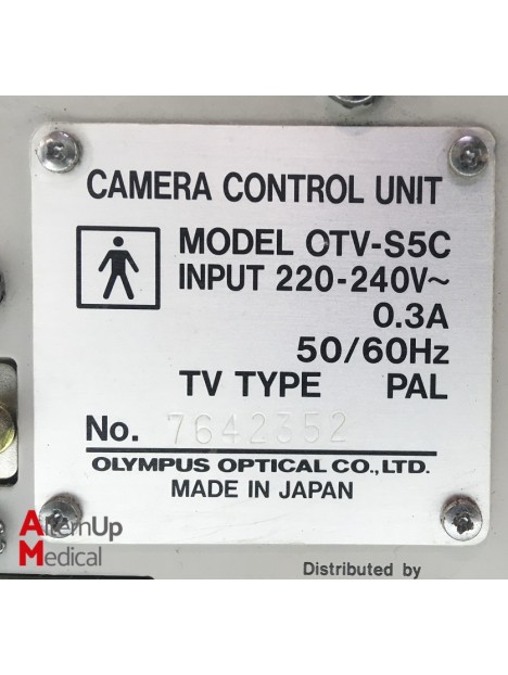 Olympus OTV-S5C Video Processor with Camera Head