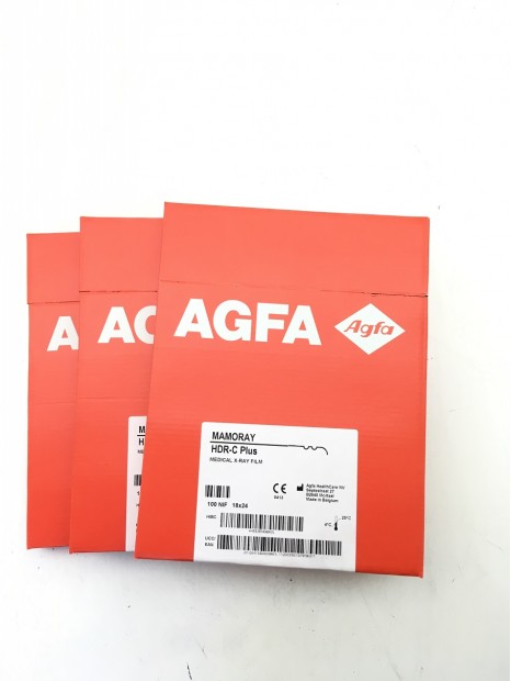 Lot de 3 de Films AGFA Mamoray HDR C-plus 18x24