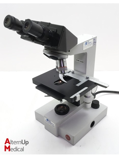 SM-LUX Leitz Binocular Microscope