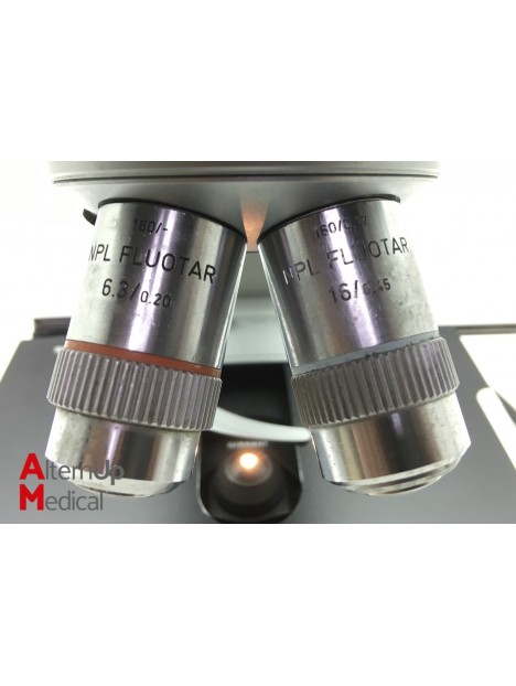 SM-LUX Leitz Binocular Microscope