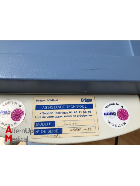 Drager Julian Anesthesia Ventilator