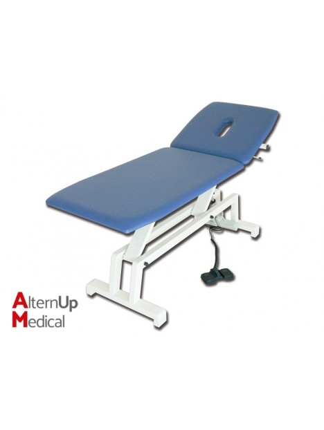 Blue Electric Examination Table